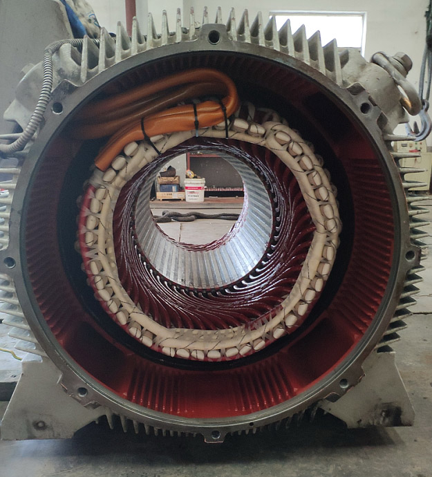 西安電機(jī)維修-西門子630KW 6KV高壓電機(jī)